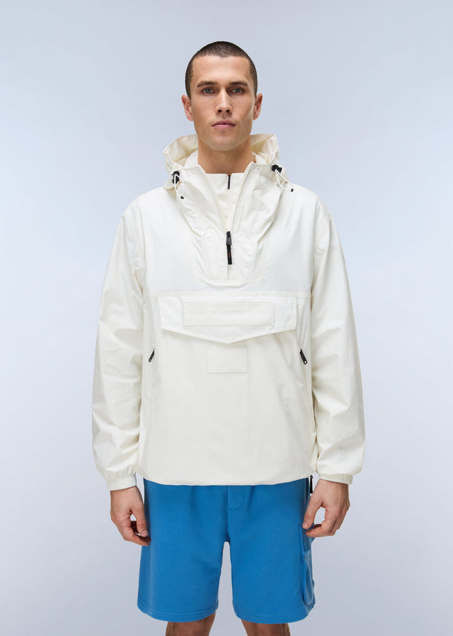 Napapijri Jackets Lightweight Packable Rainforest Overhead rf next Jacket - white whisper