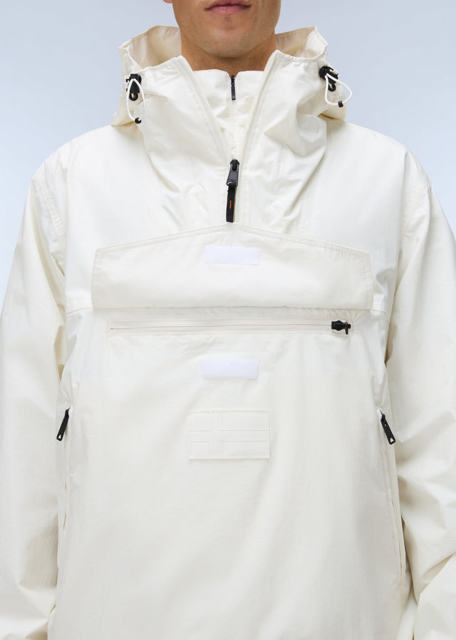 Napapijri Jackets Lightweight Packable Rainforest Overhead rf next Jacket - white whisper