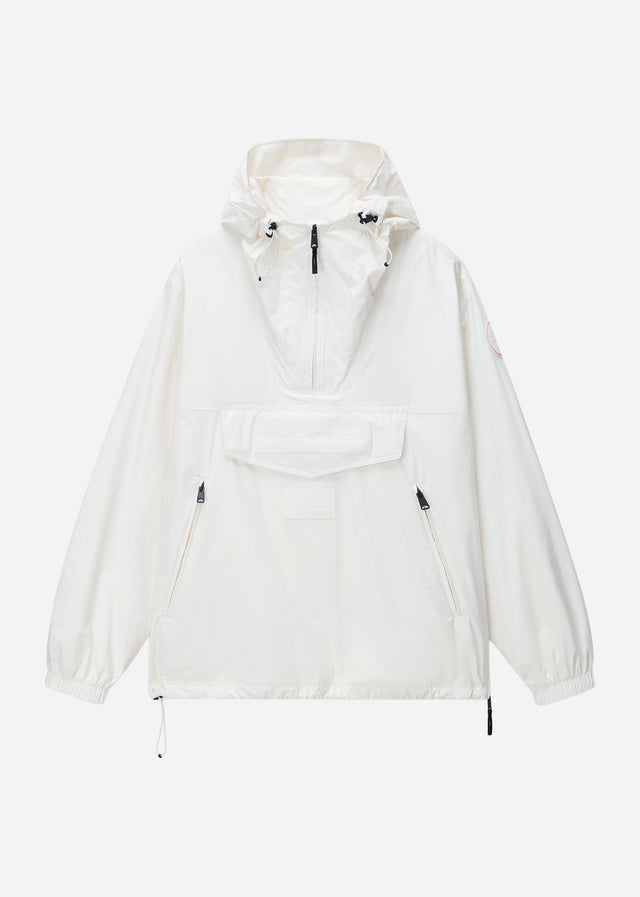 Napapijri Jackets Lightweight Packable Rainforest Overhead rf next Jacket - white whisper
