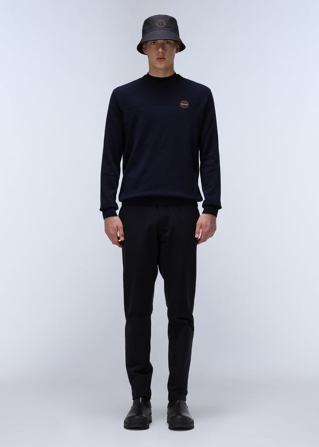 Napapijri Sweaters Derri crewneck sweater - blue marine