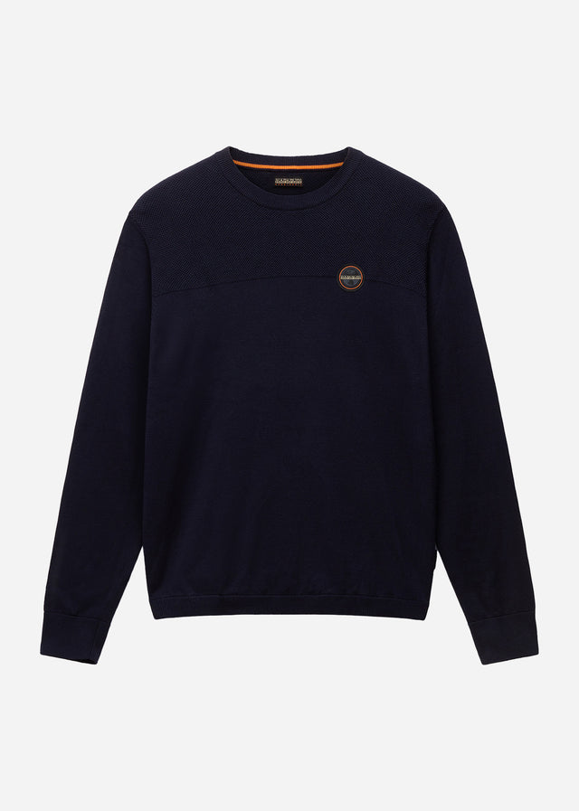 Napapijri Sweaters Derri crewneck sweater - blue marine