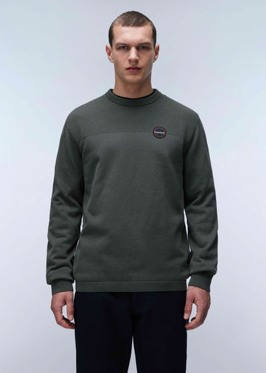 Napapijri Truien Derri crewneck sweater - green urban