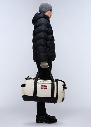 Napapijri Tassen Bering travelbag - beige silver