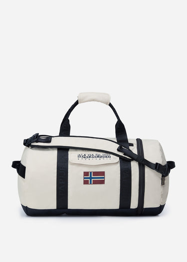 Napapijri Tassen Bering travelbag - beige silver