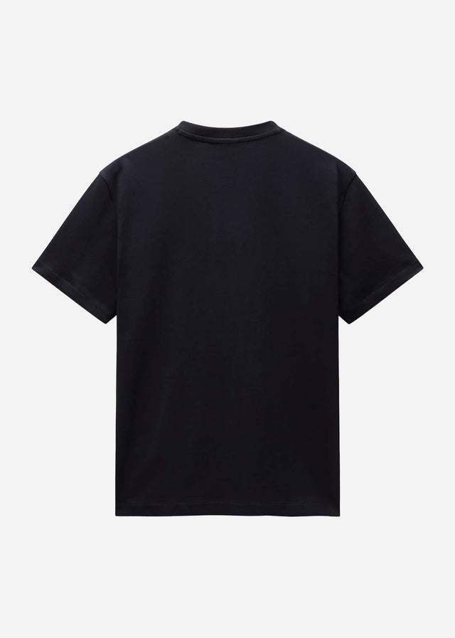 Napapijri T-shirts S box logo - black