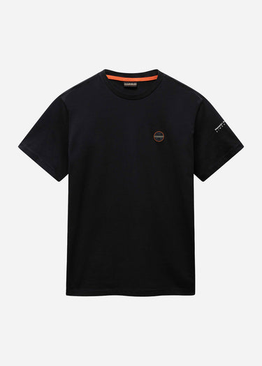 Napapijri T-shirts Badge t-shirt - black