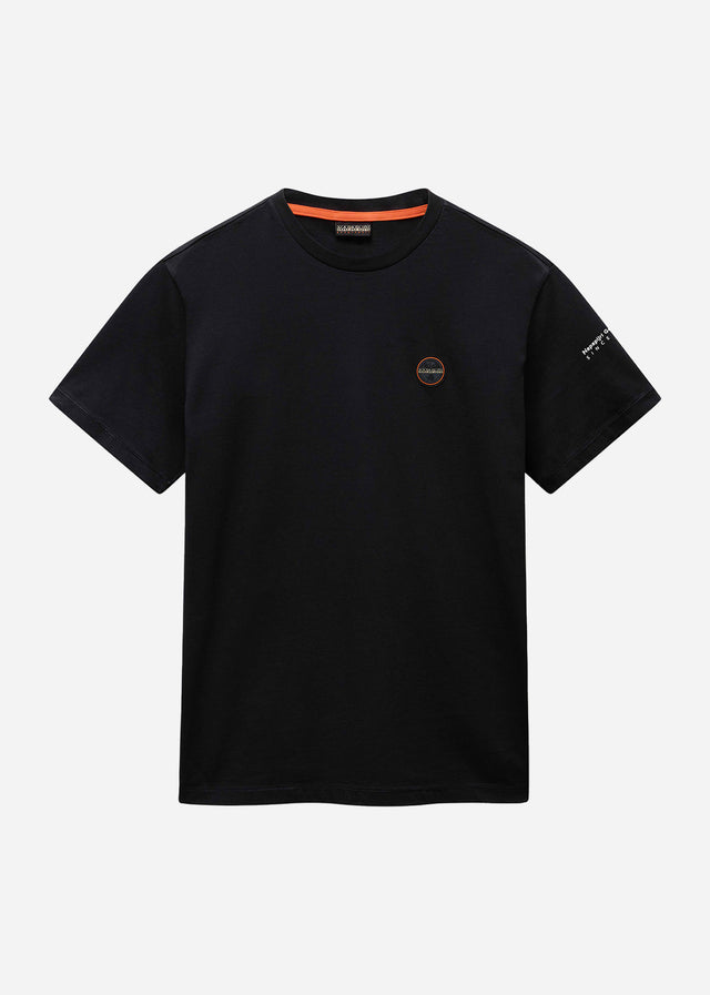 Napapijri T-shirts Badge t-shirt - black