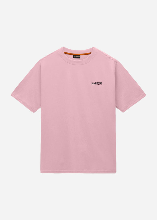 Napapijri T-shirts S small box ss - zephyr
