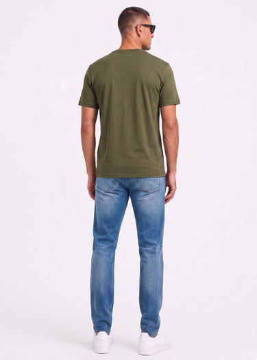 Napapijri T-shirts S bollo ss 3 - olive night