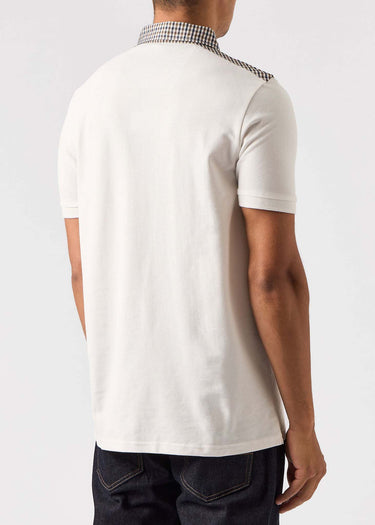 Weekend Offender Polo's Costa - winter white house check