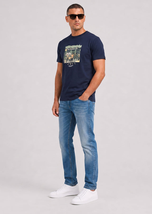 Weekend Offender T-shirts Taberna - navy