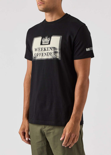 Weekend Offender T-shirts Bonpensiero - black