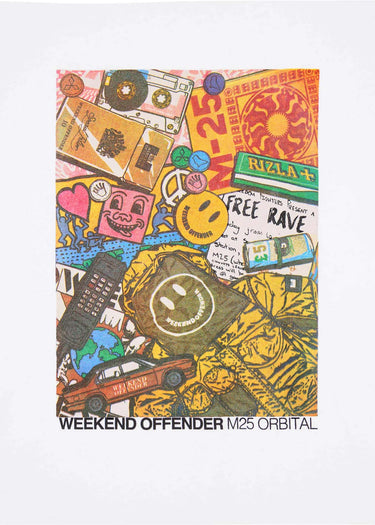 Weekend Offender T-shirts M25 - white