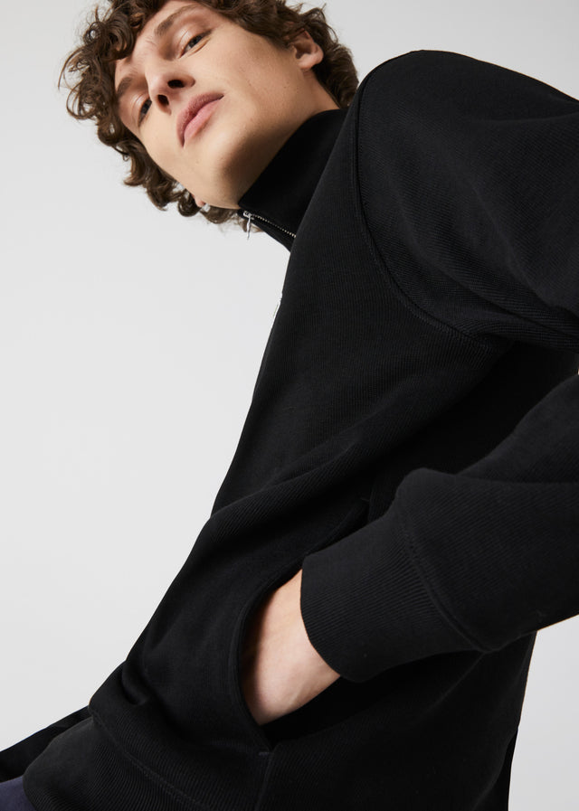 Lacoste Sweaters Sweater half zip - black