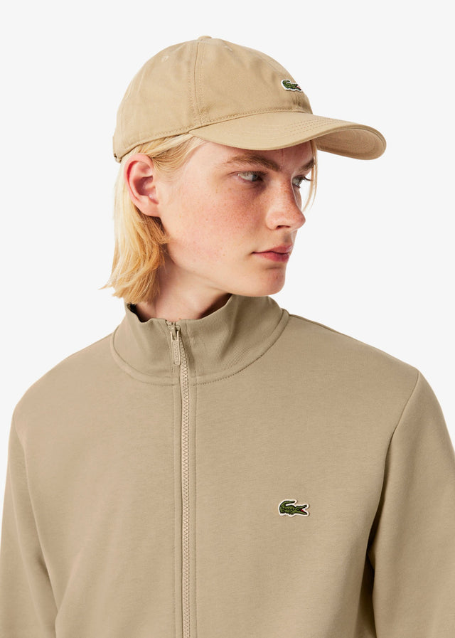 Lacoste Cardigans Brushed fleeced zip - viennese