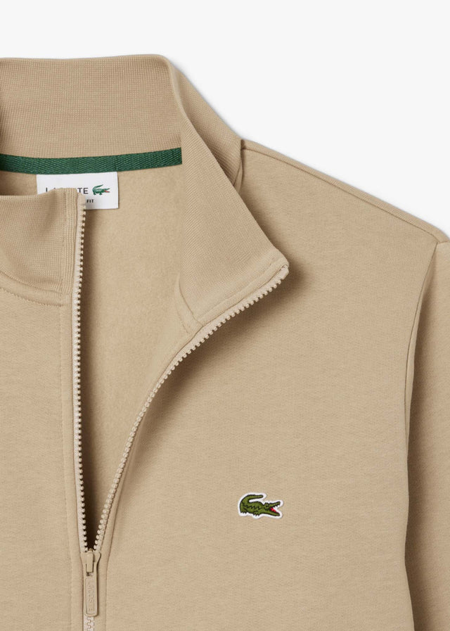 Lacoste Cardigans Brushed fleeced zip - viennese