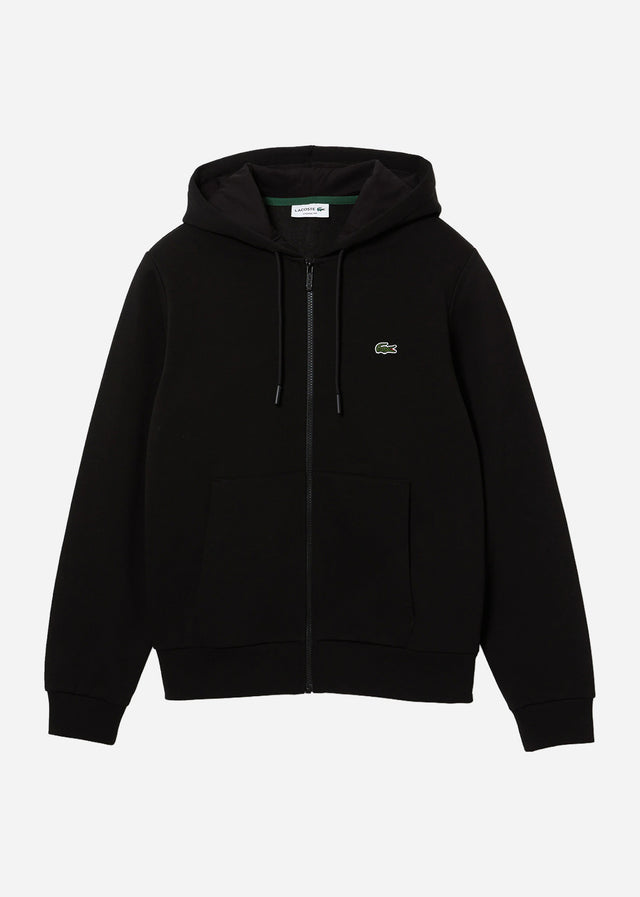 Lacoste Cardigans Sweater zip - black