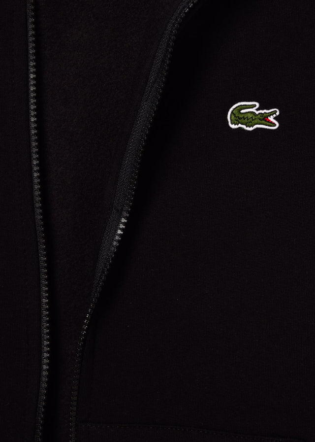 Lacoste Cardigans Sweater zip - black