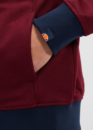 Ellesse Vesten Roma track top - burgundy