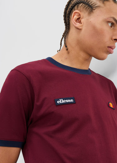 Ellesse T-shirts Ferdorini tee - burgundy