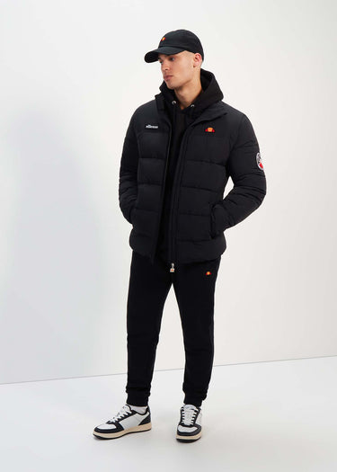 Ellesse Jassen Nebula padded jacket - black