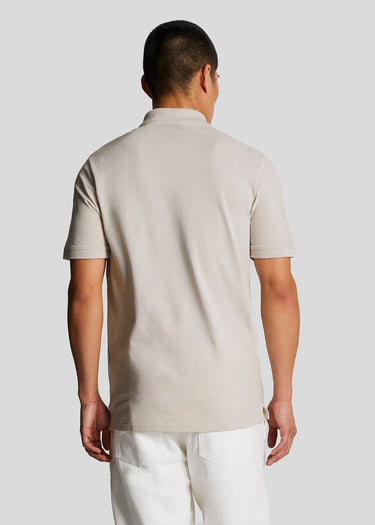 Lyle & Scott Polo's Plain polo shirt - cove