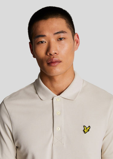Lyle & Scott Polo's Plain polo shirt - cove