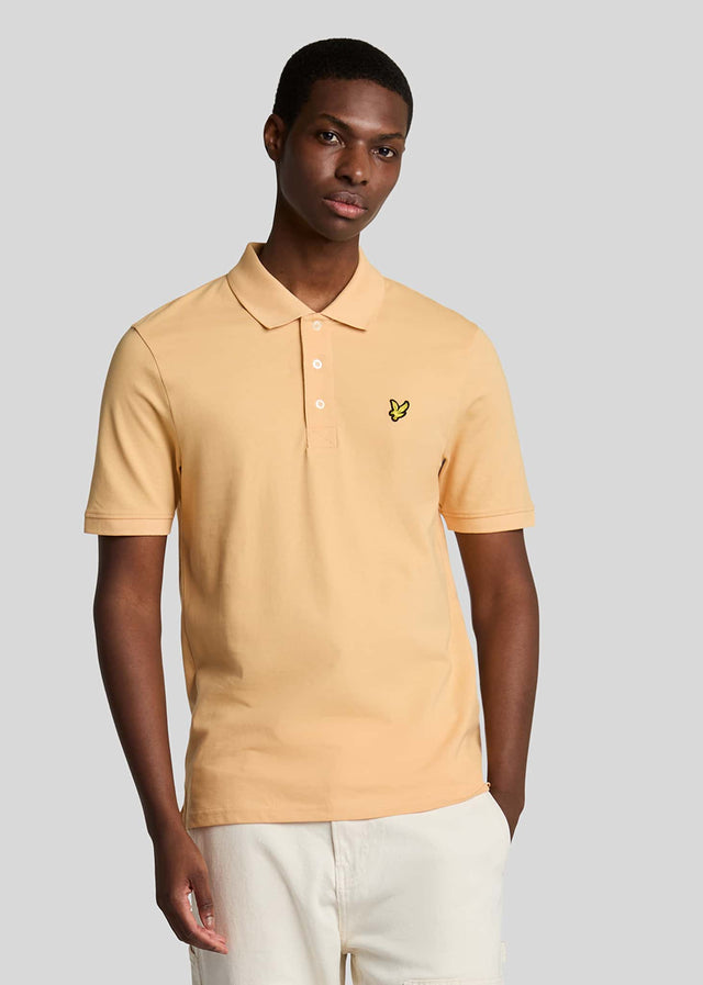 Lyle & Scott Polos Plain polo - sherbet