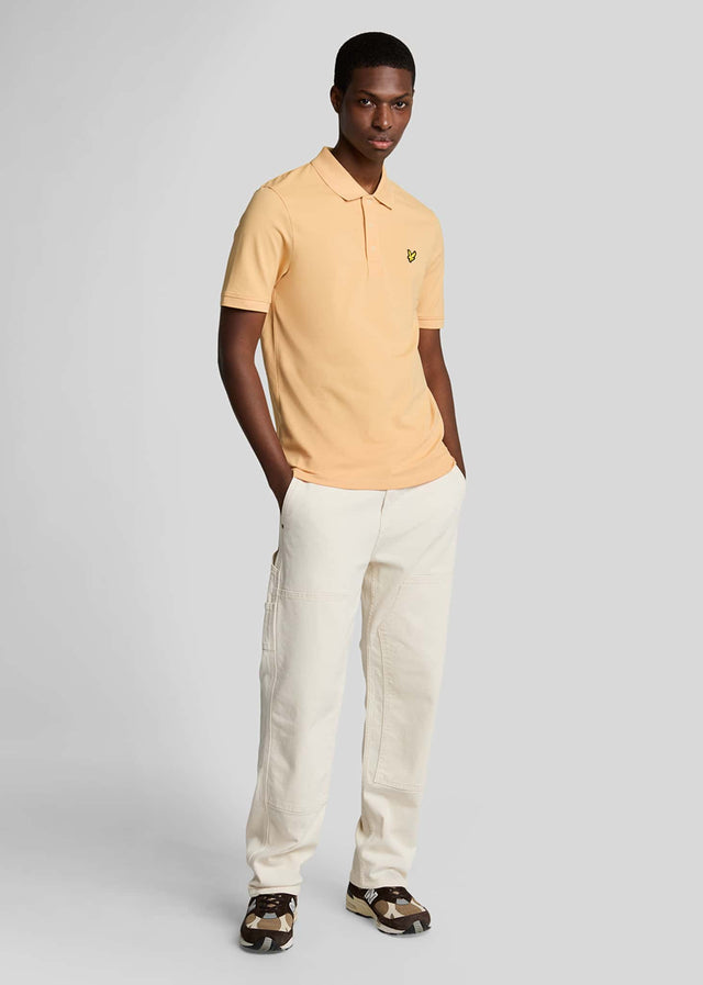 Lyle & Scott Polos Plain polo - sherbet