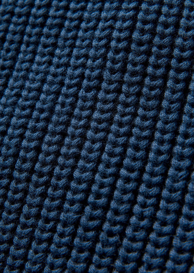 Henri Lloyd Sweaters Golant quarter zip ribbed knit - navy