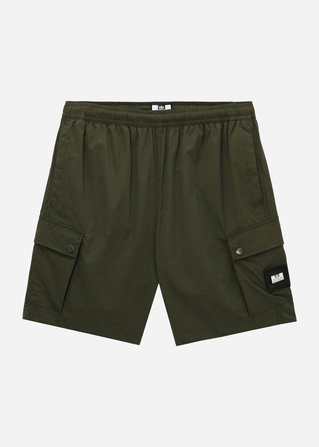 Weekend Offender Shorts Baraki travel stretch cargo - black forest