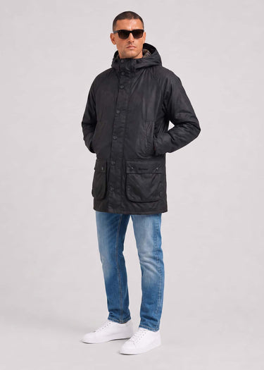 Barbour Jackets Barbour bedale wax parka - navy