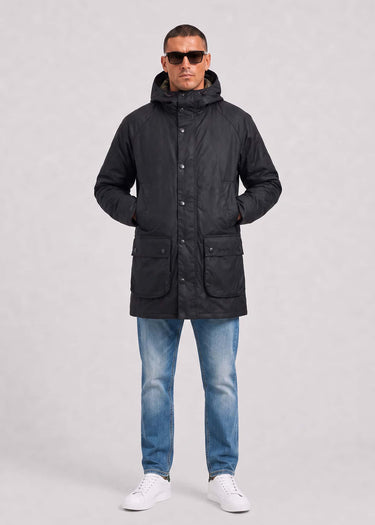 Barbour Jackets Barbour bedale wax parka - navy