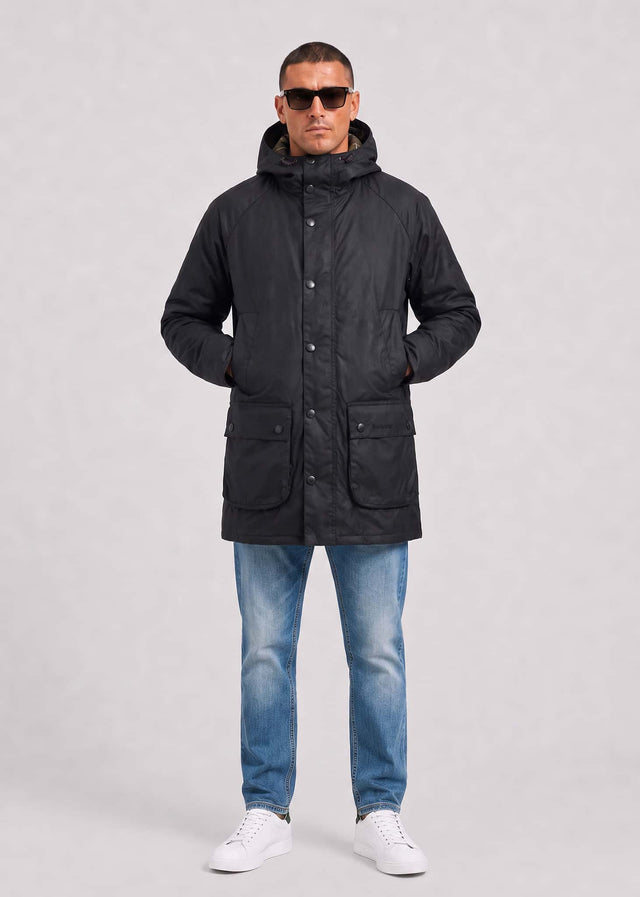 Barbour Jackets Barbour bedale wax parka - navy
