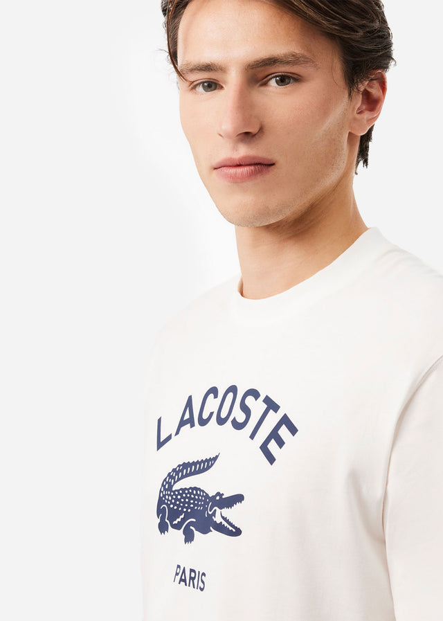 Lacoste T-shirts Tee shirt - flour