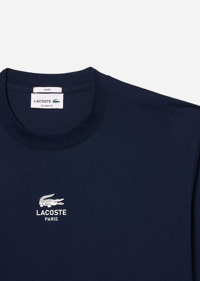 Lacoste T-shirts Tee shirt- navy blue