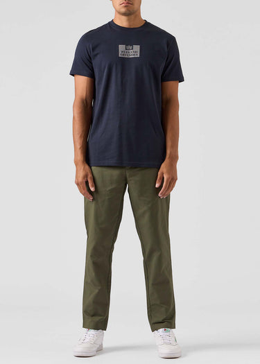 Weekend Offender T-shirts Dygas - navy house check