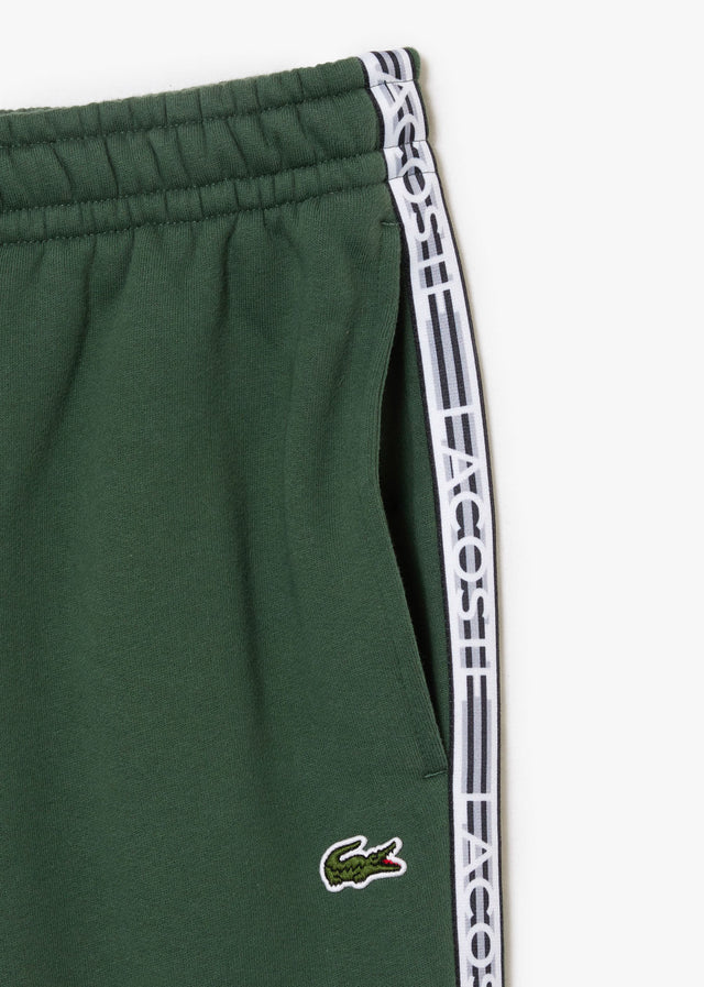 Lacoste Pants Contrast stripe tracksuit trousers - sequoia