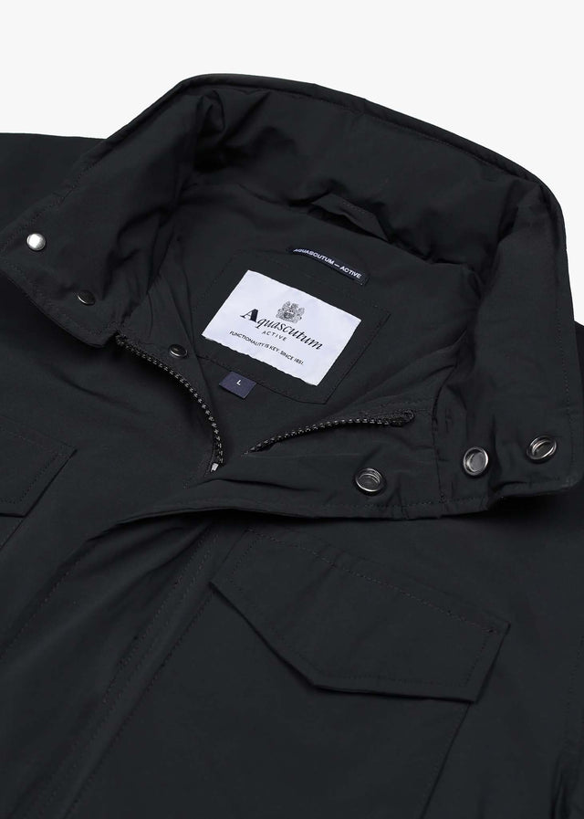 Aquascutum Jackets Stretch M65 jacket - black