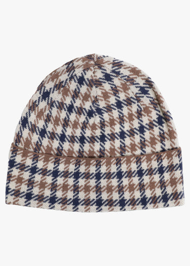 Aquascutum Beanies Club check beanie - club check