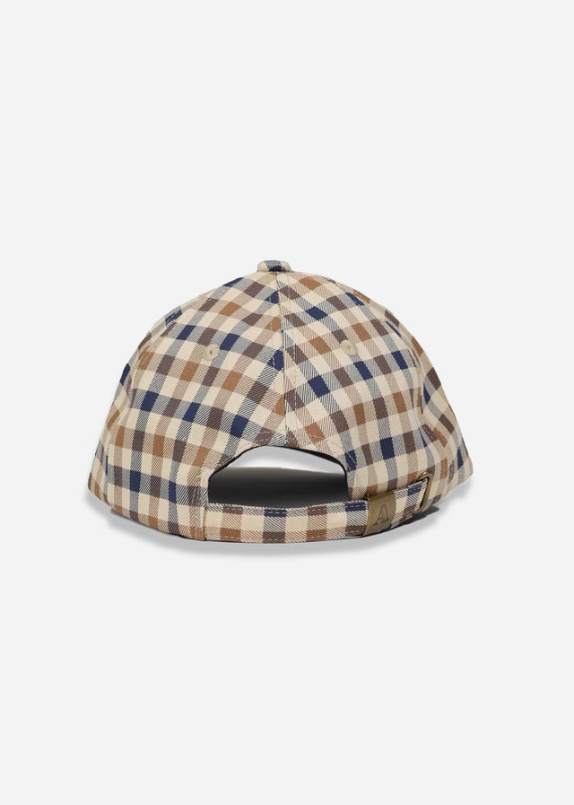 Aquascutum Caps Iconic baseball cap - club check
