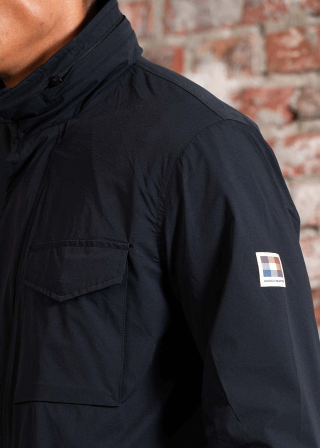 Aquascutum Jackets Stretch M65 jacket - black