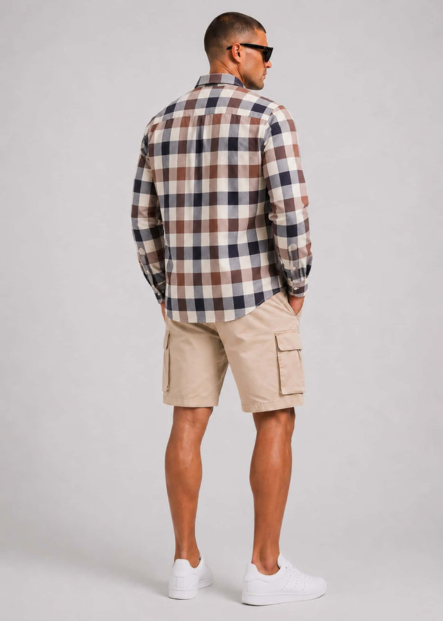 Aquascutum Shirts Macro iconic shirt - club check