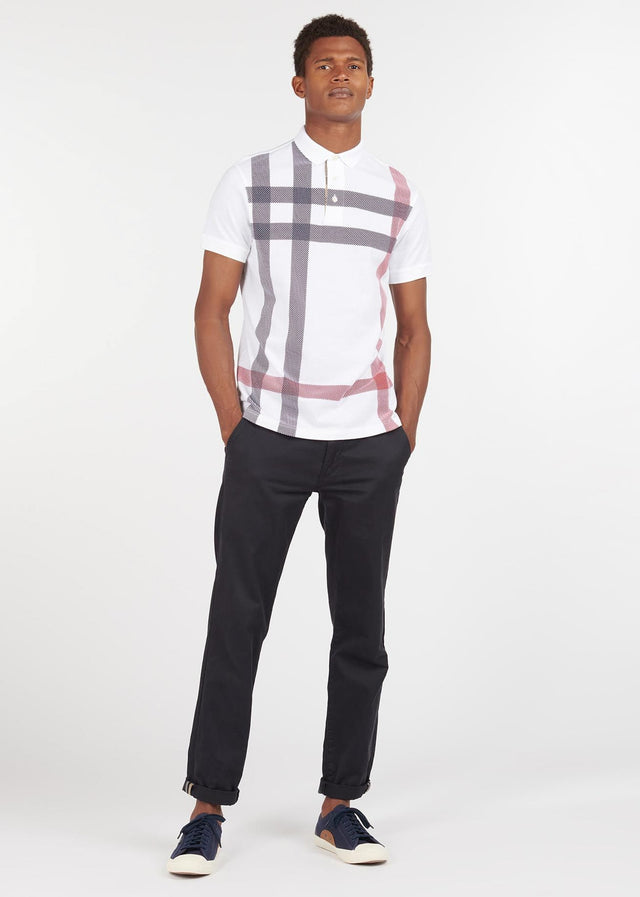 Barbour Polos Blaine polo - white