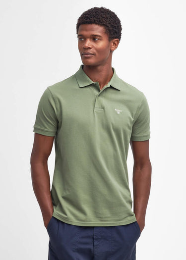 Barbour Polo's Lightweight sports polo - burnt olive