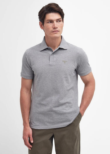 Barbour Polo's Lightweight sports polo - grey marl
