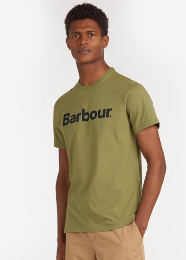 Barbour T-shirts Logo tee - burnt olive