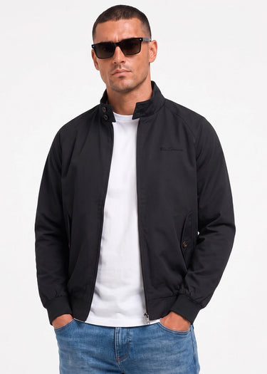 Ben Sherman Jassen Signature harrington - black