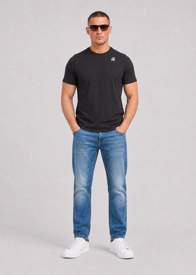 K-Way T-shirts Leonide - black pure