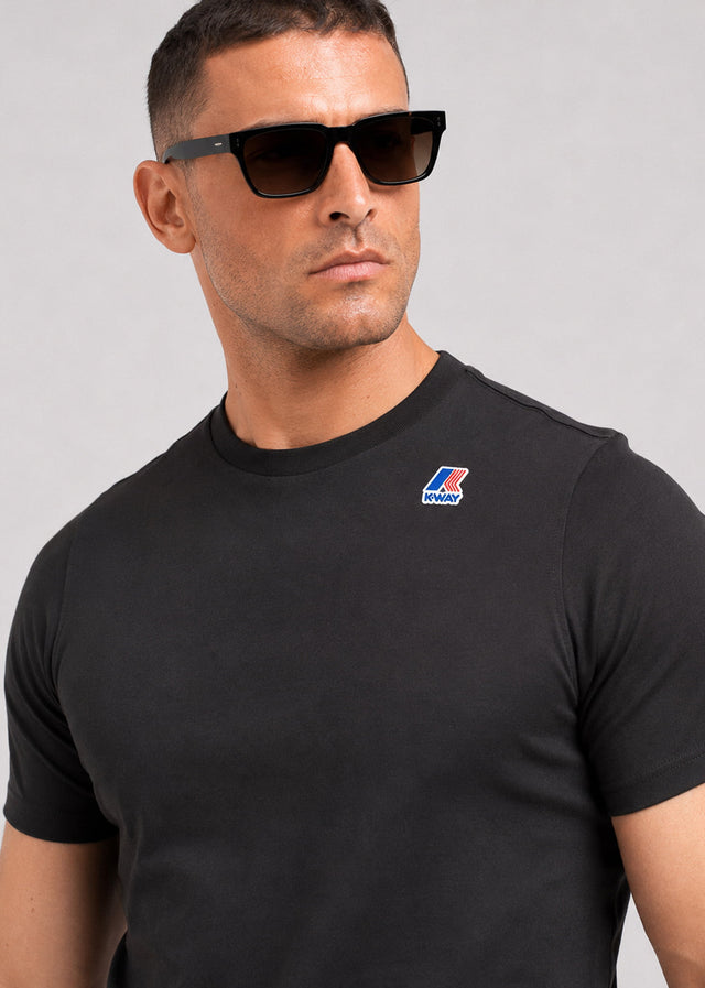 K-Way T-shirts Leonide - black pure